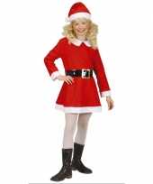 Rood met wit kerstjurk voor meisjes dames